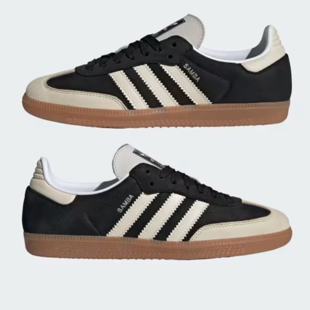 Adidas Samba | Black & Cream | Sz 7.5
